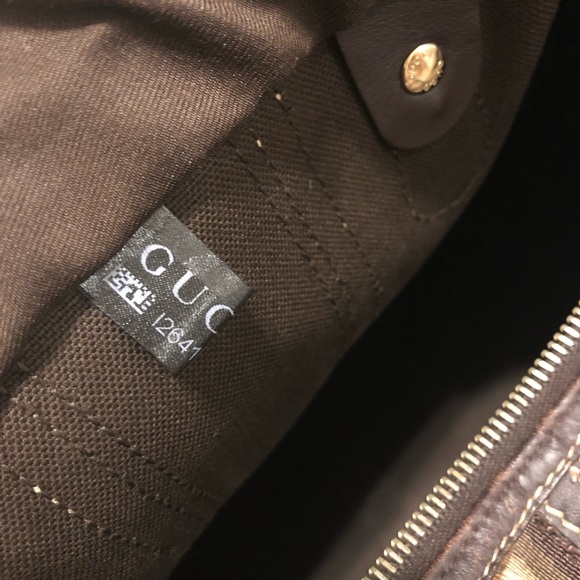 Authentic Gucci GG Joy Web Boston Bag Medium - Picture 11 of 16